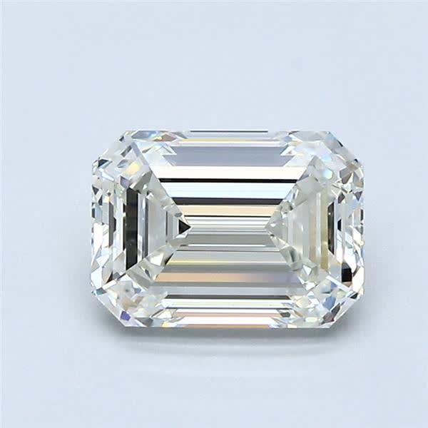 1.41ct Emerald J VVS2 Natural Diamond