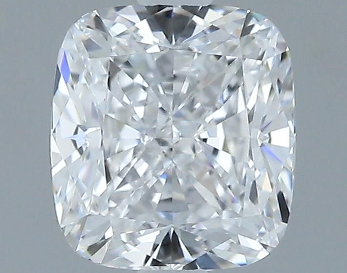 0.9ct Cushion D IF Natural Diamond