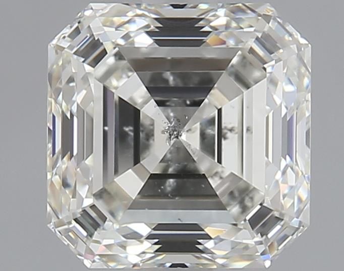 2.02ct Asscher J SI2 Natural Diamond