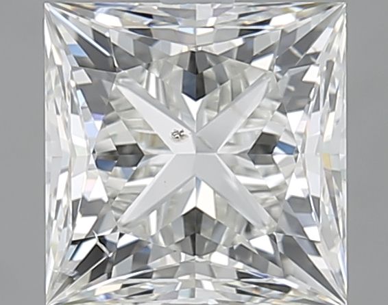 2.5ct Princess J SI1 Natural Diamond
