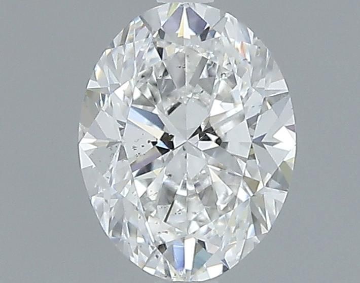 0.7ct Oval F SI1 Natural Diamond