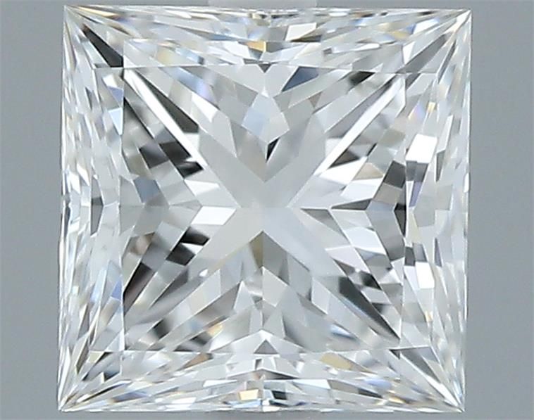 0.7ct Princess F VVS1 Natural Diamond