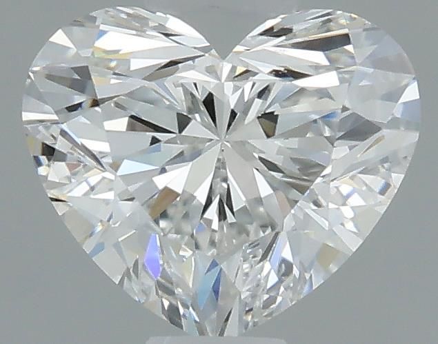 0.5ct Heart F IF Natural Diamond