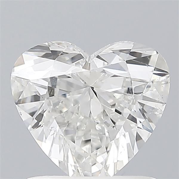 0.92ct Heart F SI2 Natural Diamond