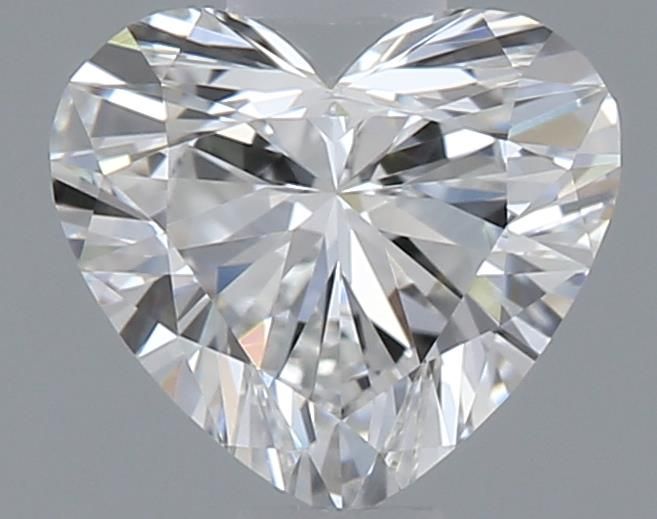 0.52ct Heart F IF Natural Diamond