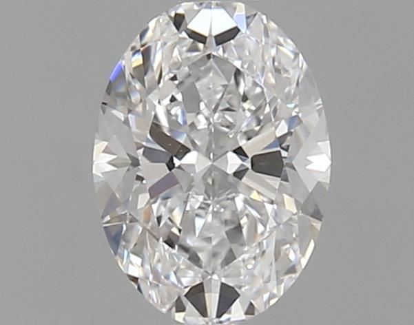 0.51ct Oval D VVS1 Natural Diamond