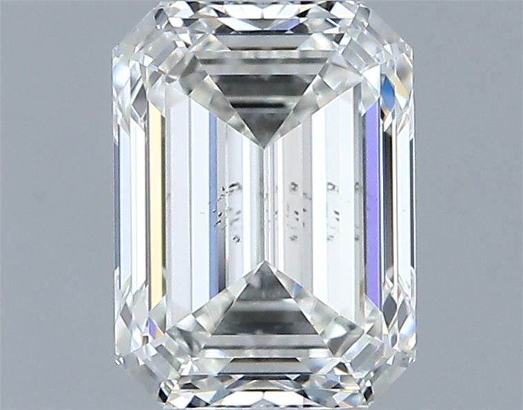 1.01ct Emerald H SI1 Natural Diamond