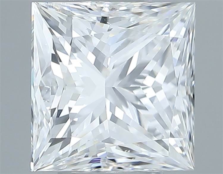 1ct Princess F SI1 Natural Diamond