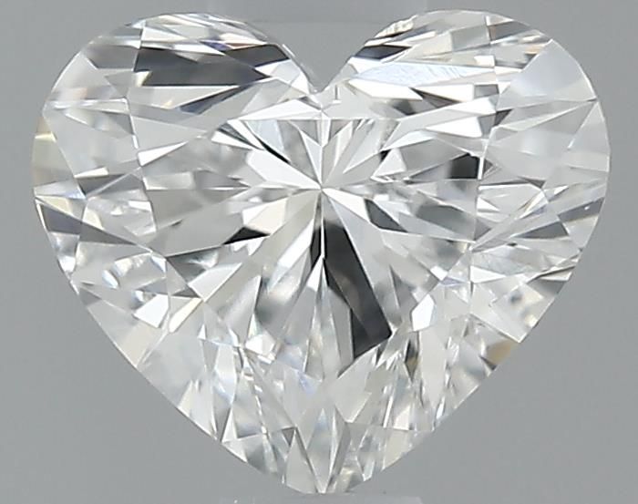 0.56ct Heart F VVS2 Natural Diamond