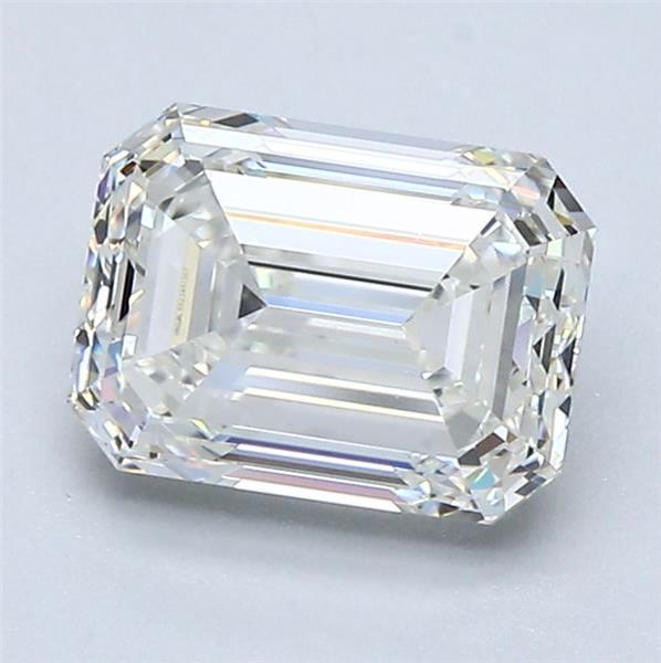 1.7ct Emerald I VVS2 Natural Diamond