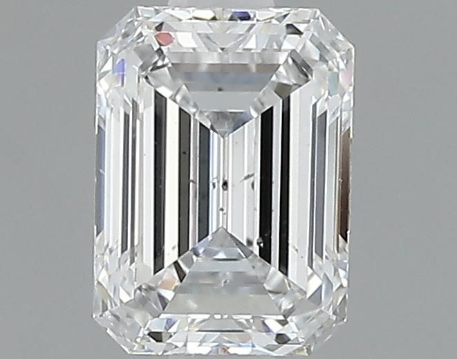 0.7ct Emerald D SI1 Natural Diamond