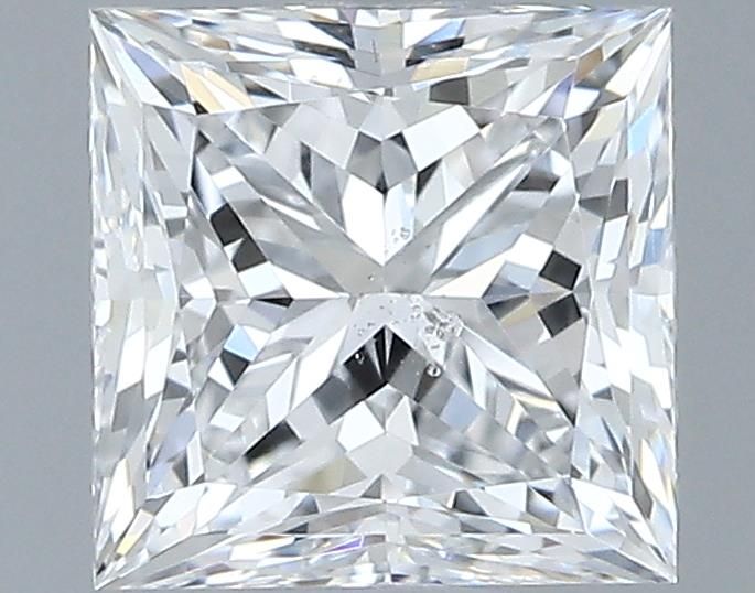 1ct Princess D SI2 Natural Diamond
