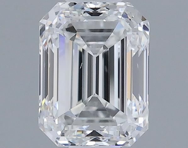 0.7ct Emerald F VS2 Natural Diamond