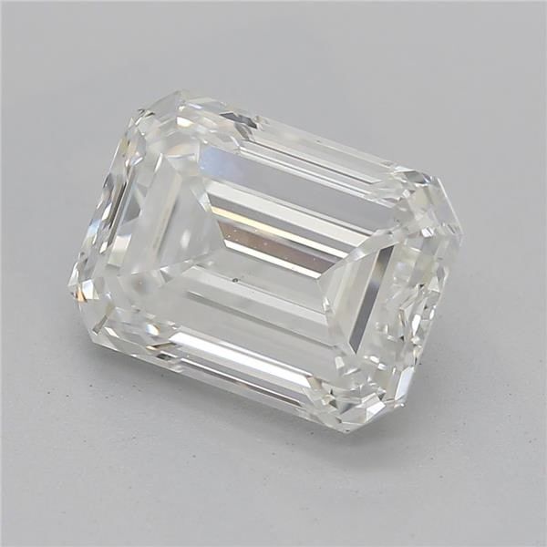1.71ct Emerald I VS2 Natural Diamond