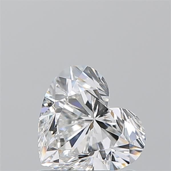 0.92ct Heart E VS2 Natural Diamond