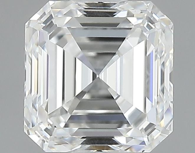 0.6ct Asscher F IF Natural Diamond