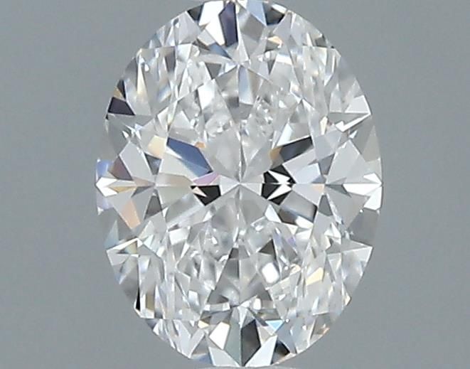 0.5ct Oval D VVS2 Natural Diamond