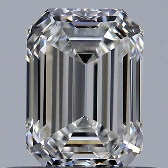 0.5ct Emerald F VVS2 Natural Diamond