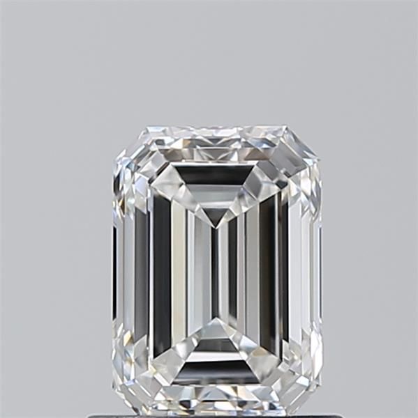 0.9ct Emerald F VVS2 Natural Diamond