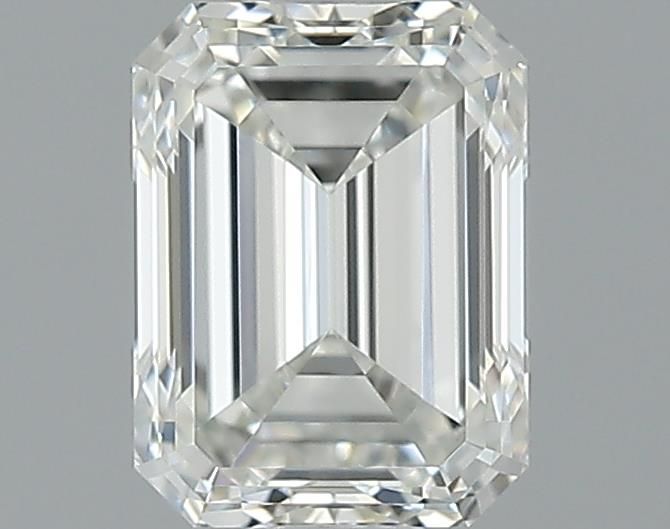 0.7ct Emerald I VVS1 Natural Diamond