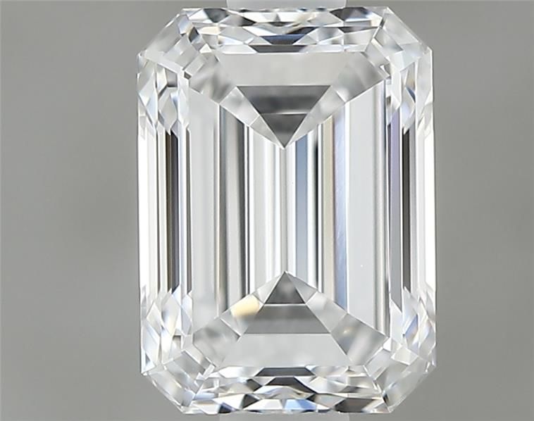 0.8ct Emerald D VVS2 Natural Diamond