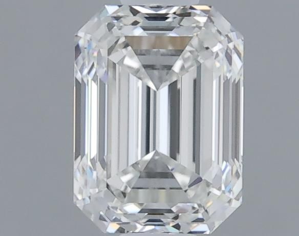 0.91ct Emerald F IF Natural Diamond
