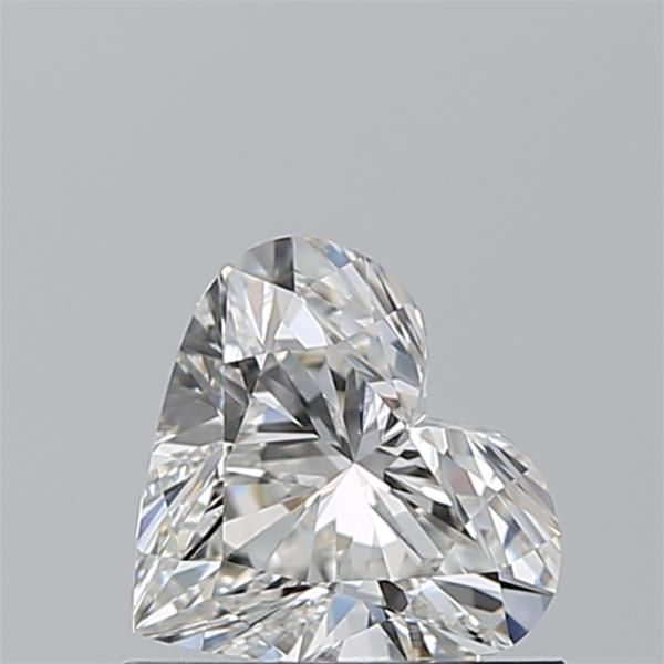 0.71ct Heart H VVS1 Natural Diamond