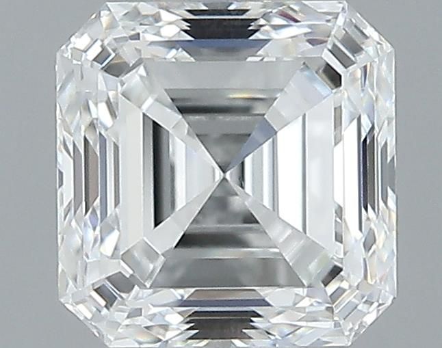 0.61ct Asscher F FL Natural Diamond