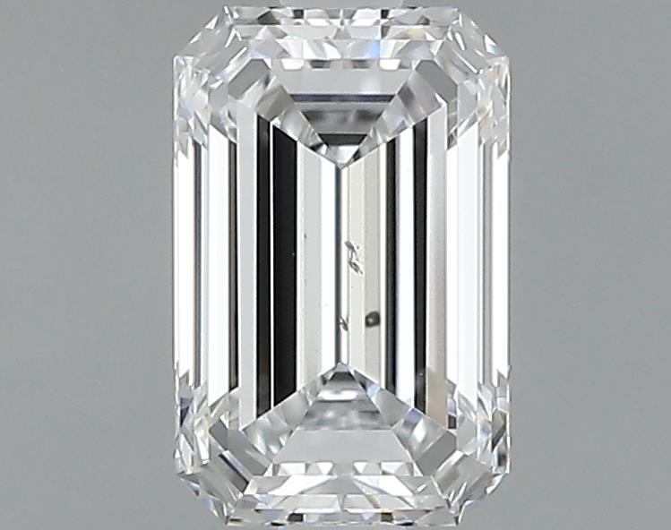 1.01ct Emerald D SI2 Natural Diamond
