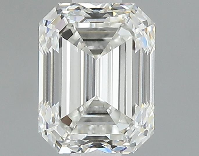 0.7ct Emerald H VVS2 Natural Diamond