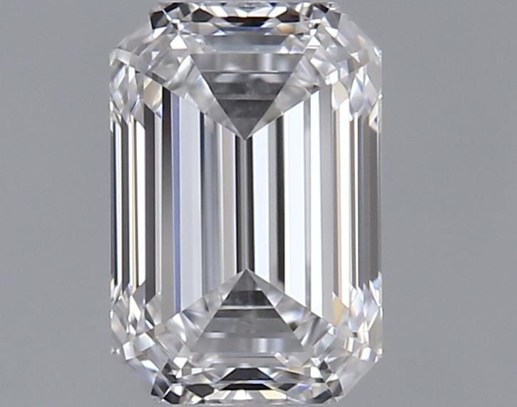 0.7ct Emerald D IF Natural Diamond