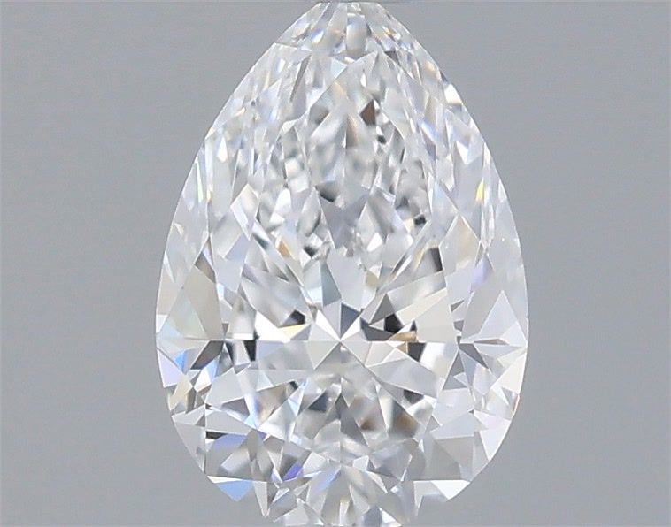 0.5ct Pear D IF Natural Diamond