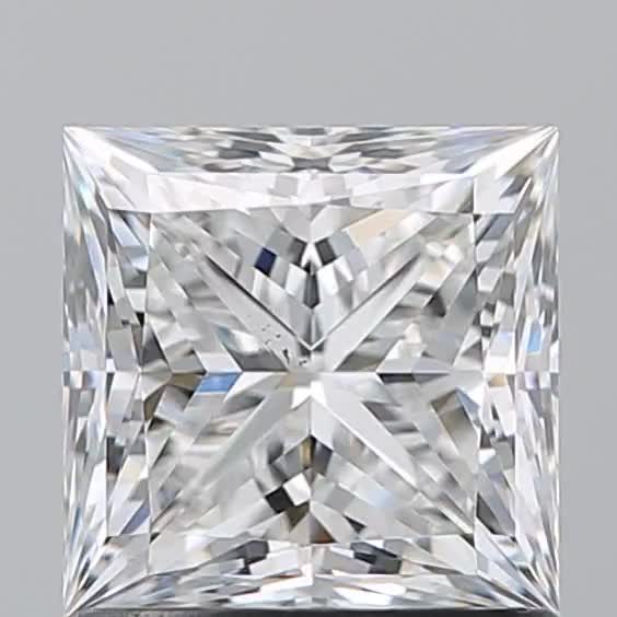 1.26ct Princess F VS2 Natural Diamond