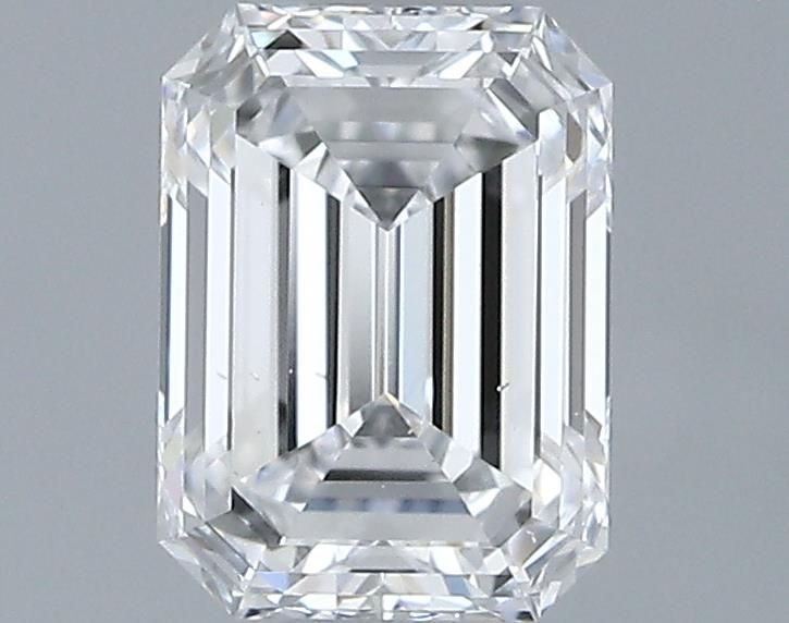 0.5ct Emerald D VS2 Natural Diamond