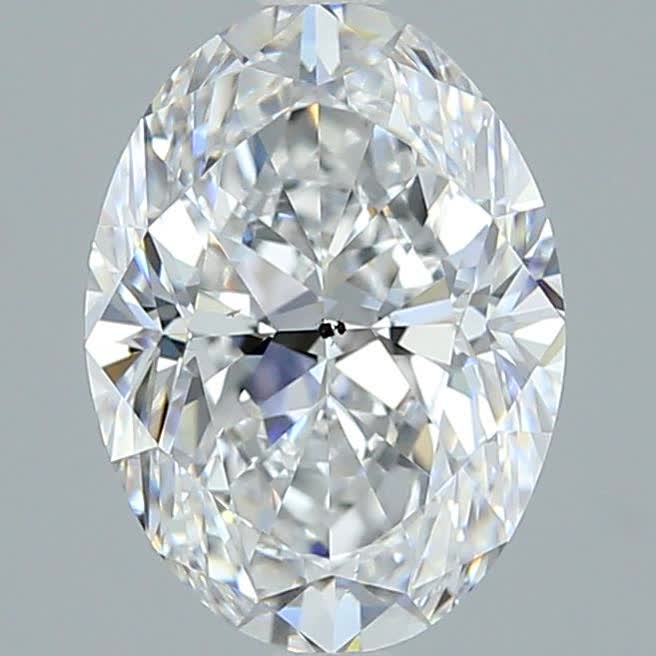 3.01ct Oval E SI1 Natural Diamond