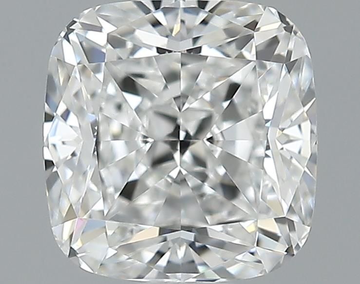 0.76ct Cushion F VVS2 Natural Diamond