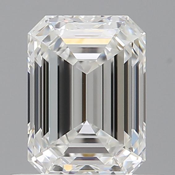 0.81ct Emerald F VVS2 Natural Diamond