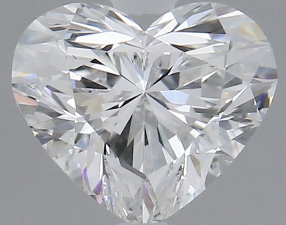 0.72ct Heart F VS2 Natural Diamond