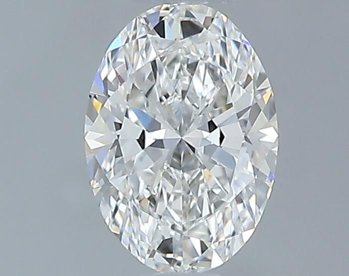 0.56ct Oval F FL Natural Diamond