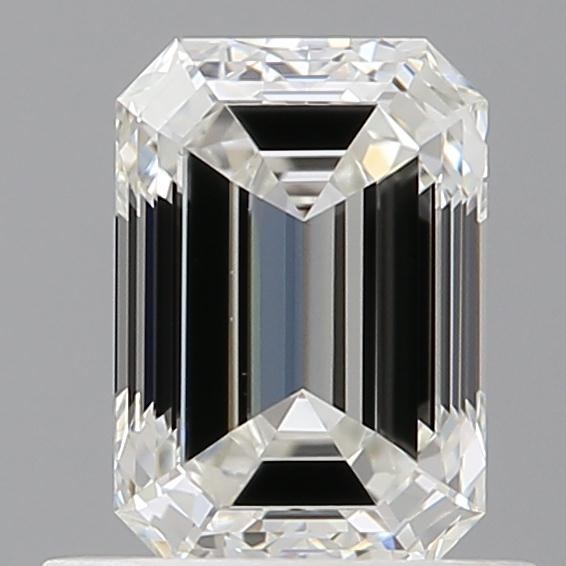 0.83ct Emerald H VVS2 Natural Diamond