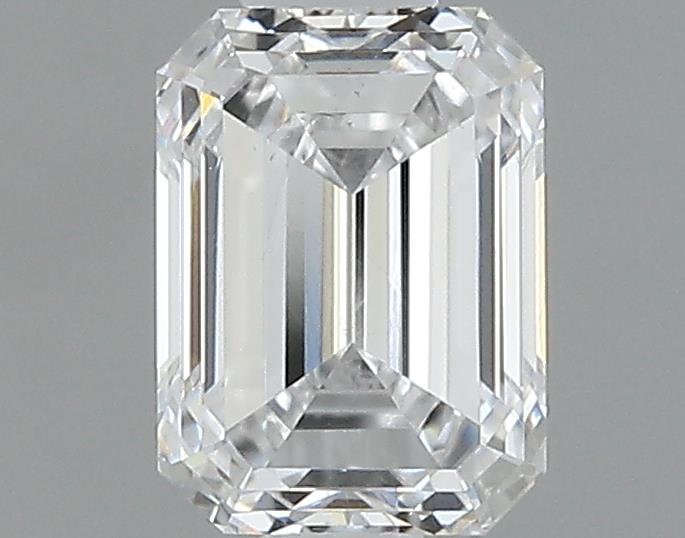 0.7ct Emerald D SI1 Natural Diamond