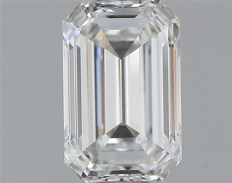 0.77ct Emerald F VVS1 Natural Diamond