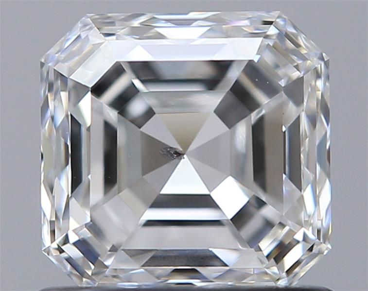 0.9ct Asscher E SI2 Natural Diamond