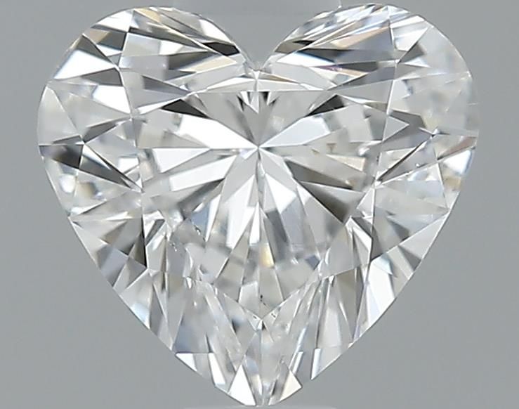0.61ct Heart E VS2 Natural Diamond