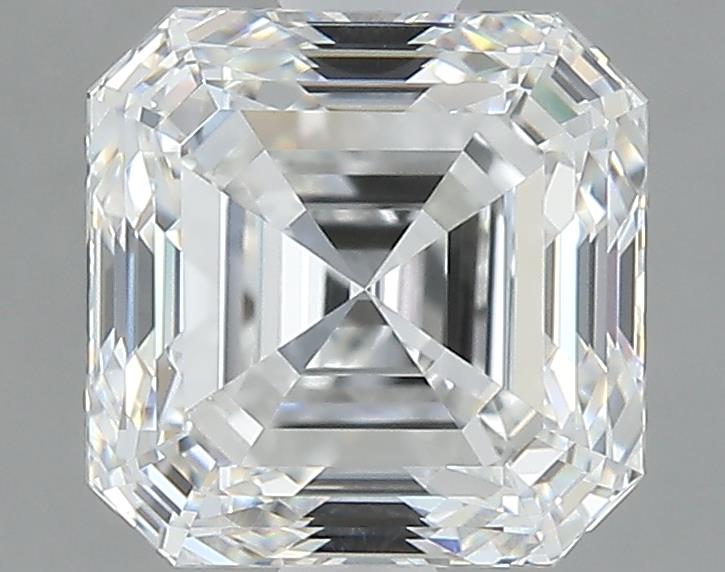 3ct Asscher E VVS2 Natural Diamond