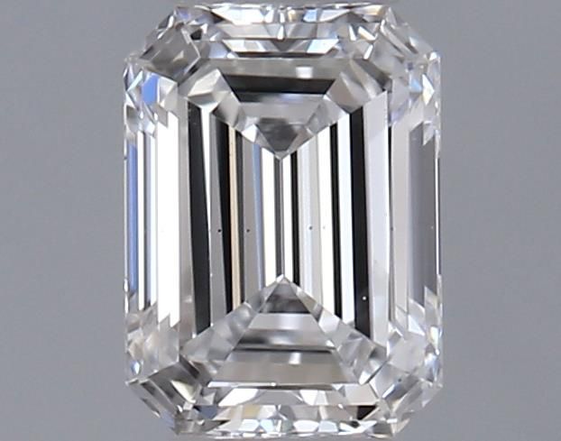 0.5ct Emerald D SI1 Natural Diamond