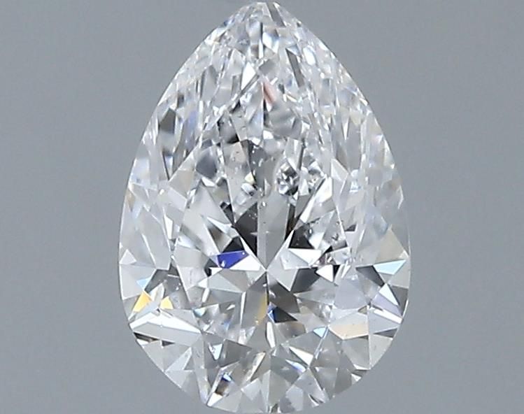0.7ct Pear D SI2 Natural Diamond