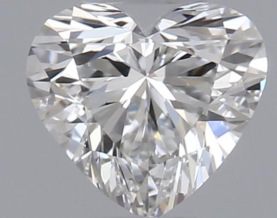 0.58ct Heart G VVS1 Natural Diamond