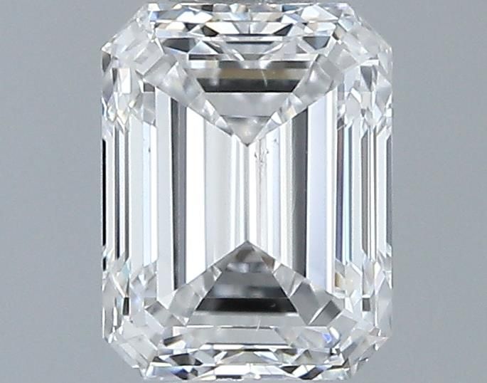 0.7ct Emerald E VS2 Natural Diamond