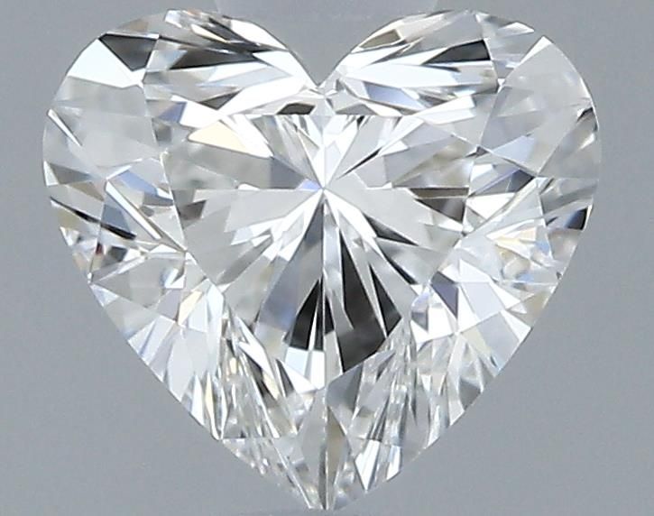 0.54ct Heart F VVS1 Natural Diamond